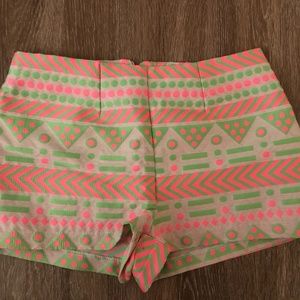 Patterned Summer Shorts